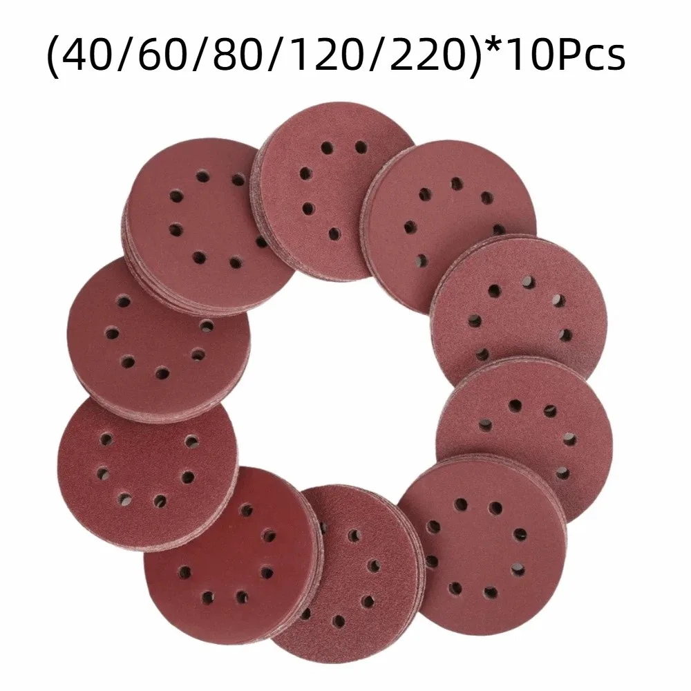 50Pcs Round Sand Paper 5-Inch 40-200 Grit Orbital Sander Pads Anti-static Reusable Sanding Backing Plate for Woodworking
50Pcs Round Sand Paper 5-Inch 40-200 Grit Orbital Sander Pads Anti-static Reusable Sanding Backing Plate for Woodworking