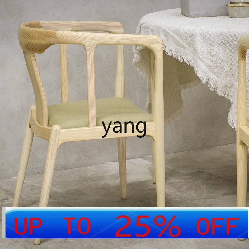 LTT solid wood fabric dining chair dining table tea table backrest master chair with back armchair
LTT solid wood fabric dining chair dining table tea table backrest master chair with back armchair