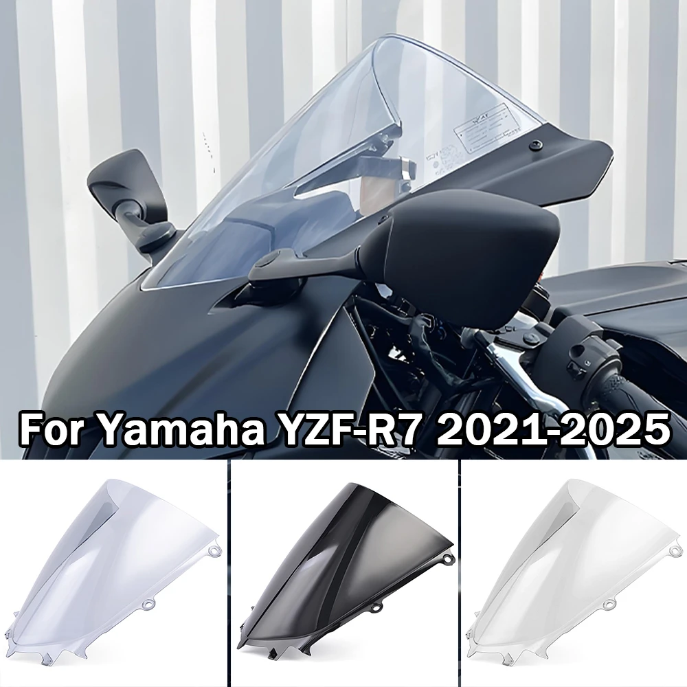 Motorcycle YZF R7 Windscreen Windshield Wind Screen Deflectors For Yamaha YZFR7 YZF-R7 2021 2022 2023 2024 2025
Motorcycle YZF R7 Windscreen Windshield Wind Screen Deflectors For Yamaha YZFR7 YZF-R7 2021 2022 2023 2024 2025