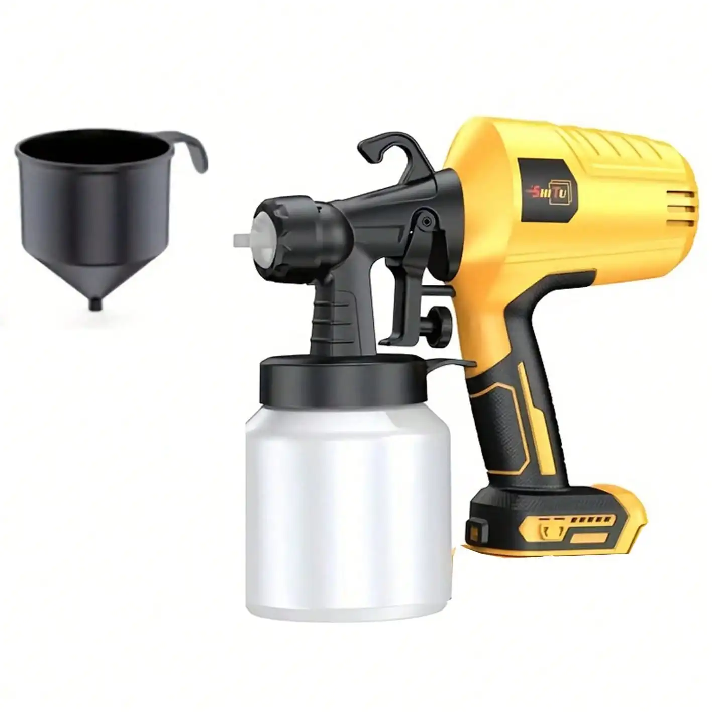 Spray Paint Machine, Battery Spray Paint Machine, Wireless Spray Paint Gun, Halloween Christmas Gift for Both Indoor And Outdoor
Spray Paint Machine, Battery Spray Paint Machine, Wireless Spray Paint Gun, Halloween Christmas Gift for Both Indoor And Outdoor