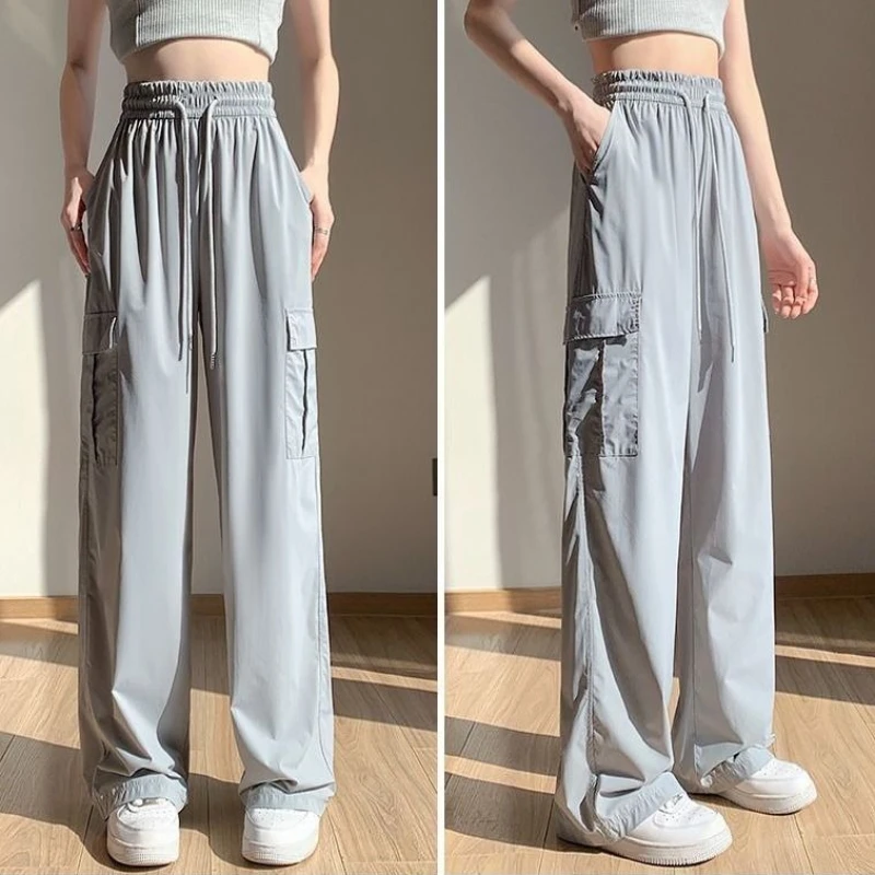2026 New High Waist Wide Leg Pants for Women Slim Fit Retro Style Summer Thin Fabric Casual American Trendy
2026 New High Waist Wide Leg Pants for Women Slim Fit Retro Style Summer Thin Fabric Casual American Trendy
