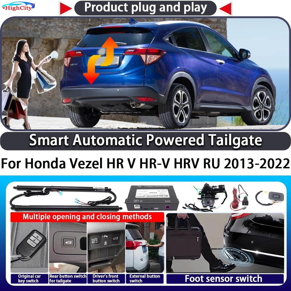 For Honda Vezel HR V HR-V HRV RU 2013-2022 OEM Smart Automatic Powered Tailgate Key Control Trunk Lift Close Kit Power Tailgate
For Honda Vezel HR V HR-V HRV RU 2013-2022 OEM Smart Automatic Powered Tailgate Key Control Trunk Lift Close Kit Power Tailgate
