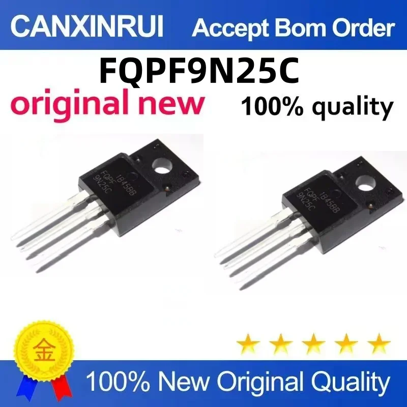 (5-100 pieces) New FQPF9N25C 9N25C Field Effect Transistor TO-220 in stock
(5-100 pieces) New FQPF9N25C 9N25C Field Effect Transistor TO-220 in stock