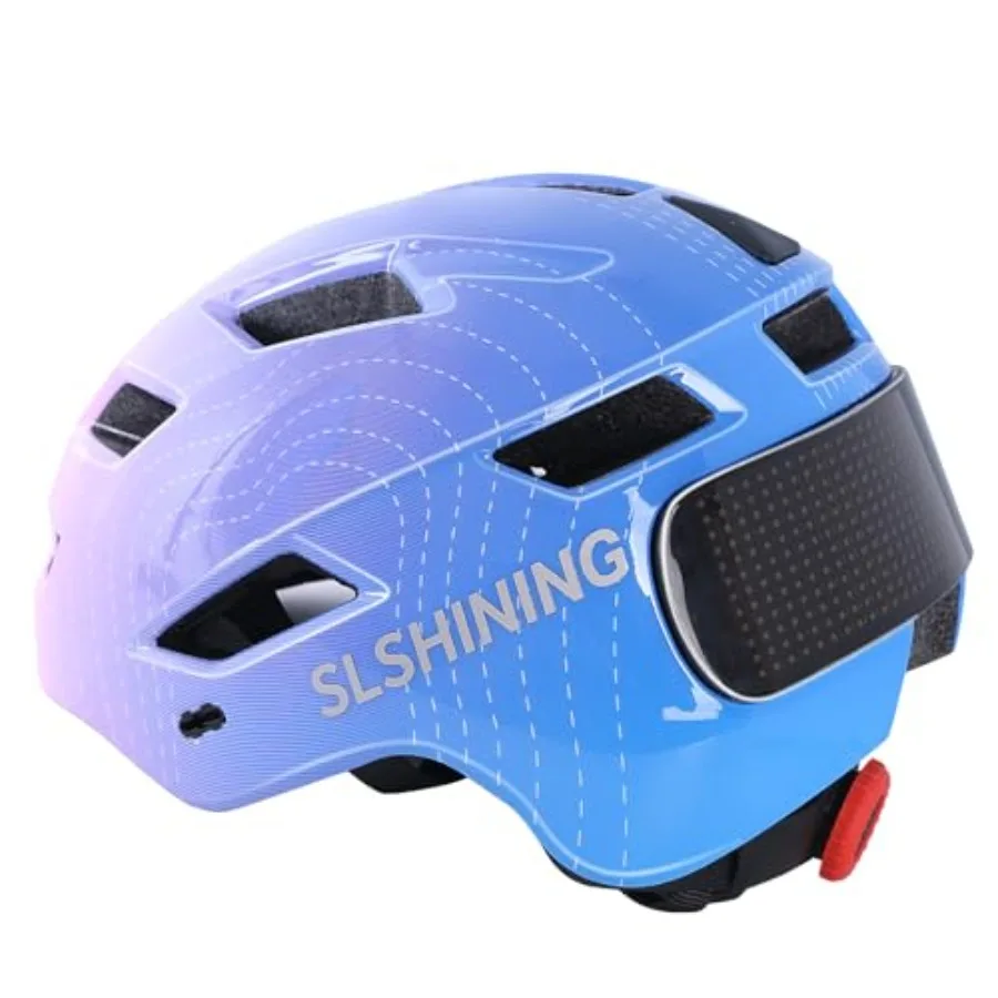 Helmet for and Toddler 3-14: Adjustable Bike Helmet with 64 Images LED Light for Boys Girls Kid Helmets Ages 3-14 Kid
Helmet for and Toddler 3-14: Adjustable Bike Helmet with 64 Images LED Light for Boys Girls Kid Helmets Ages 3-14 Kid