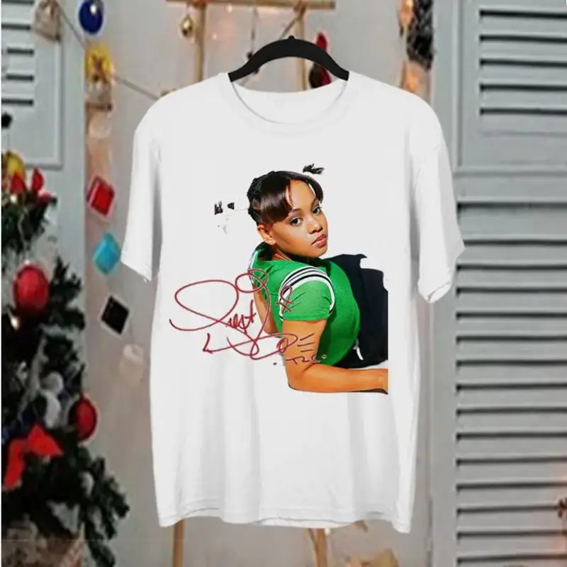 Белая футболка Lisa Lopes Rap Left Eye Song Signature S 234XL
Белая футболка Lisa Lopes Rap Left Eye Song Signature S 234XL