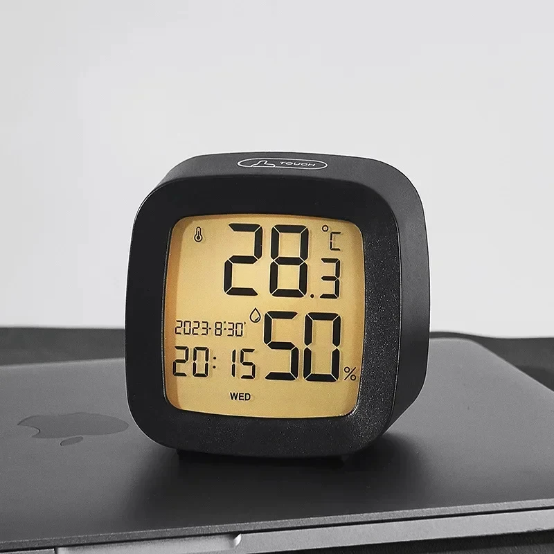 LED Alarm Clock with Backlight, Battery Operated LCD Timepiece, Temperature & Humidity Monitor for Office School Desktop
LED Alarm Clock with Backlight, Battery Operated LCD Timepiece, Temperature & Humidity Monitor for Office School Desktop