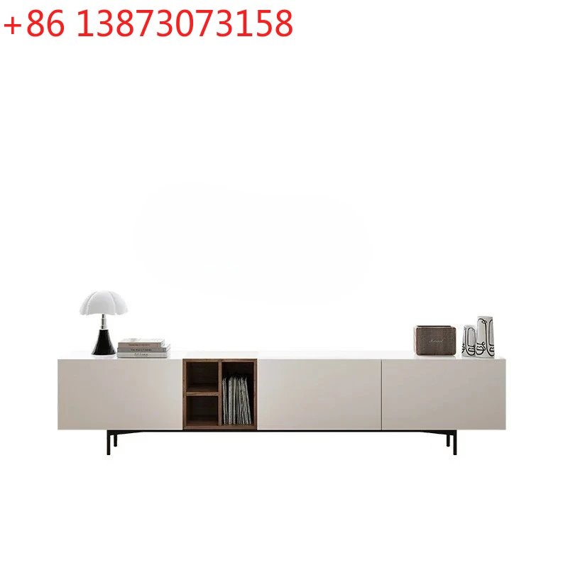 02Italian style, living room high and low storage, Nordic paint TV cabinet coffee table
02Italian style, living room high and low storage, Nordic paint TV cabinet coffee table