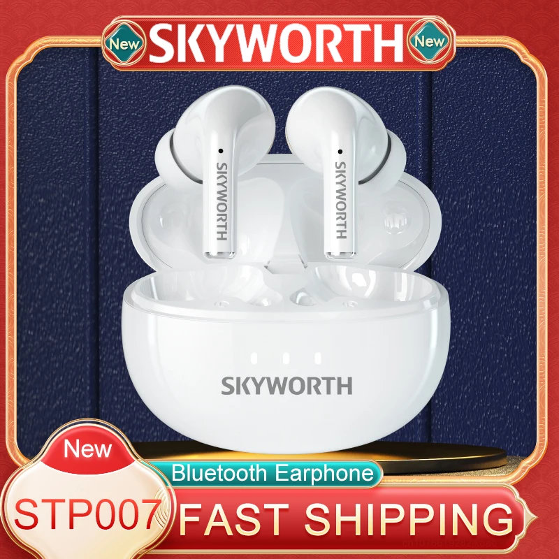SKYWORTH Новые наушники STP007 TWS Беспроводные Bluetooth 5,3 Спортивные наушники-вкладыши AAC SBC HD Mic Гарнитура для вызова 250 мАч Длительный режим ожидания
SKYWORTH Новые наушники STP007 TWS Беспроводные Bluetooth 5,3 Спортивные наушники-вкладыши AAC SBC HD Mic Гарнитура для вызова 250 мАч Длительный режим ожидания