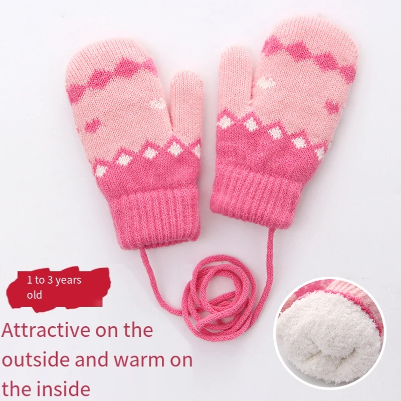 Girl Boy Child Keep Warm Velvet Thicken Outdoor Double Layer Protection From Cold Knitting Cute Kawaii Gloves Child Keep Warm
Girl Boy Child Keep Warm Velvet Thicken Outdoor Double Layer Protection From Cold Knitting Cute Kawaii Gloves Child Keep Warm