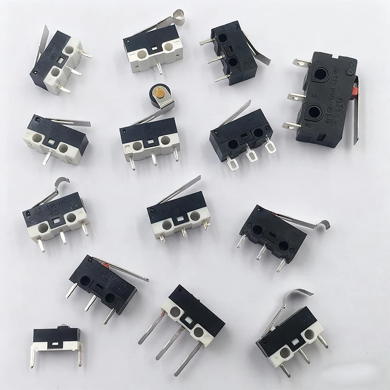 10/30/50/100pcs Micro Limit Switch Momentary Push Button Switch Long Handle Mouse Stroke Reset Switch 3Pins Multiple Models
10/30/50/100pcs Micro Limit Switch Momentary Push Button Switch Long Handle Mouse Stroke Reset Switch 3Pins Multiple Models 