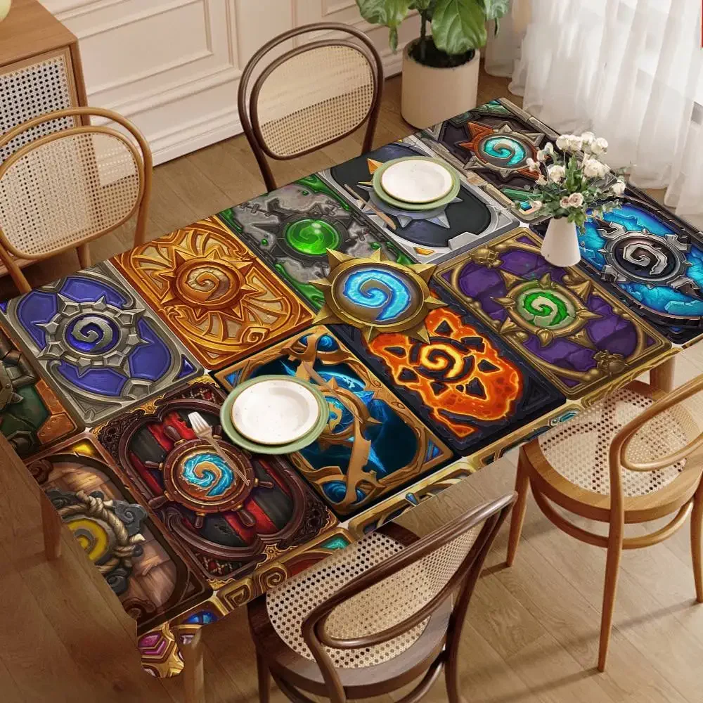 Game H-Hearthstone Rectangle Tablecloths Printed Table Cloth for Farmhouse Holiday Wedding Party Dining Table Decor
Game H-Hearthstone Rectangle Tablecloths Printed Table Cloth for Farmhouse Holiday Wedding Party Dining Table Decor