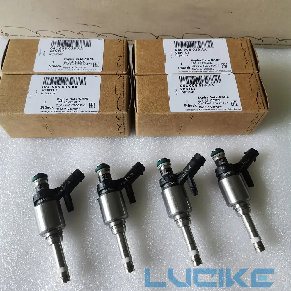 4 Pieces Genuine OEM 06L906036AA Fuel Injectors for Audi TT A1 A3 A4 A5 A6 A7 A8 Q3 Q5 Q7 2.0 TFSI vw MK7 06L906036K 0261500585
4 Pieces Genuine OEM 06L906036AA Fuel Injectors for Audi TT A1 A3 A4 A5 A6 A7 A8 Q3 Q5 Q7 2.0 TFSI vw MK7 06L906036K 0261500585