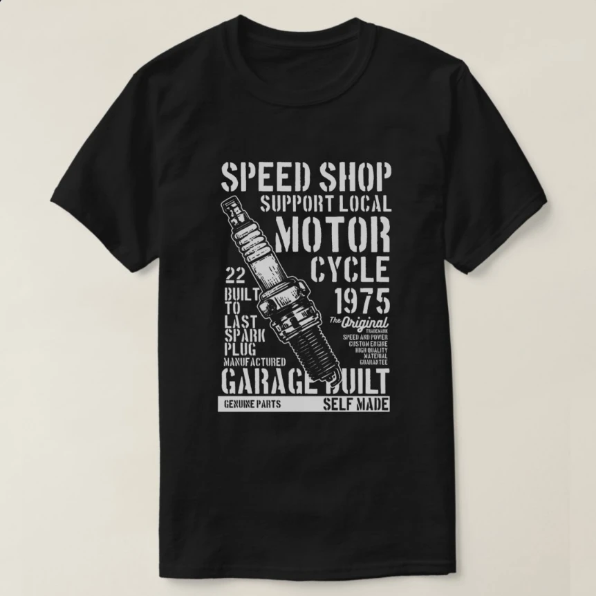 Garage Built Speed Shop Support Local Motorcycle T-Shirt 100% Cotton O-Neck Summer Short Sleeve Casual Mens T-shirt Size S-3XL
Garage Built Speed Shop Support Local Motorcycle T-Shirt 100% Cotton O-Neck Summer Short Sleeve Casual Mens T-shirt Size S-3XL