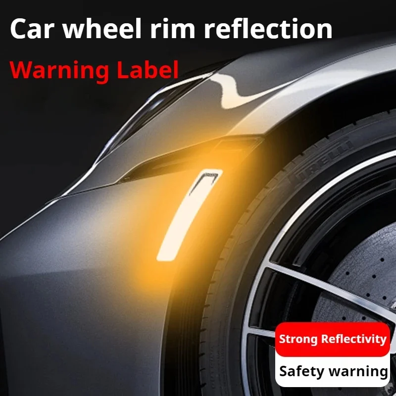 2 pieces of car wheel eyebrow reflective stickers, fluorescent green safety warning strips, diamond grade auto accessories
2 pieces of car wheel eyebrow reflective stickers, fluorescent green safety warning strips, diamond grade auto accessories