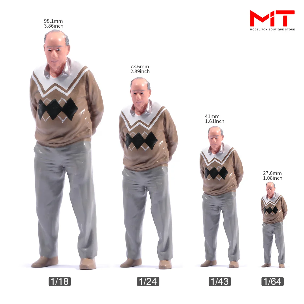 In Stock Painted Miniatures 1/87 1/64 1/43 1/24 1/18 An Big Belly Old Man Walking Figure Diorama Mini Doll Model Scene Props
In Stock Painted Miniatures 1/87 1/64 1/43 1/24 1/18 An Big Belly Old Man Walking Figure Diorama Mini Doll Model Scene Props
