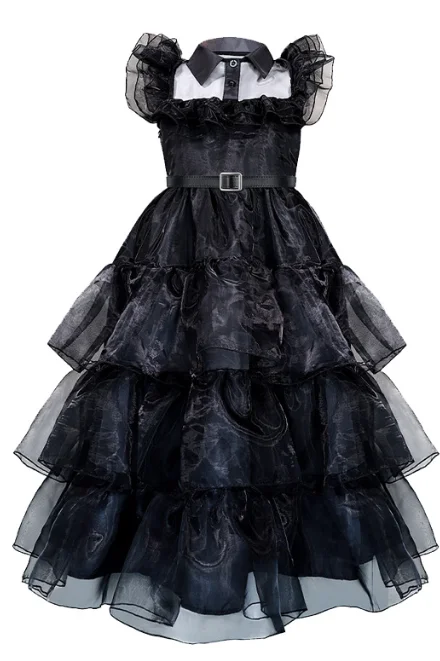 Wednesday Addams Family Dress For Kids, Wednesday Cos Prom Black Dress Wednesday Addams Rave'n Dance Black Lace Dress Wednesday
Wednesday Addams Family Dress For Kids, Wednesday Cos Prom Black Dress Wednesday Addams Rave'n Dance Black Lace Dress Wednesday