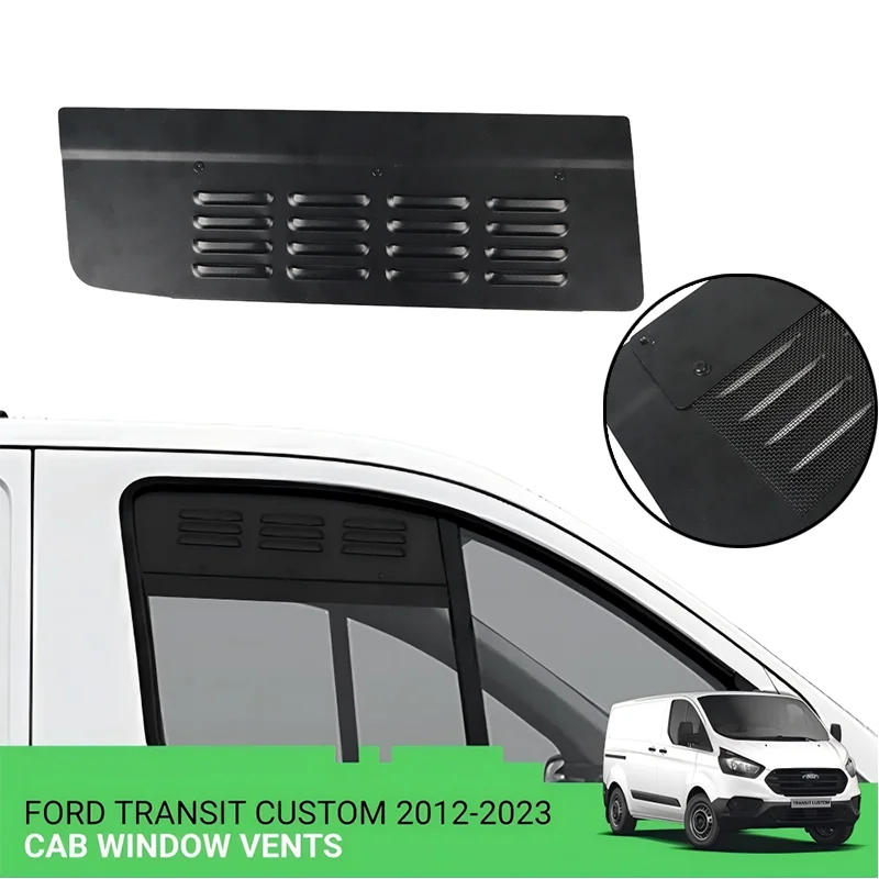 For FORD TRANSIT CUSTOM 2012-2023 FRONT CAB WINDOW AIR VENTS CAMPER VAN 1 PAIR
For FORD TRANSIT CUSTOM 2012-2023 FRONT CAB WINDOW AIR VENTS CAMPER VAN 1 PAIR