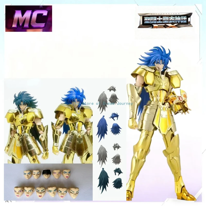 In Stock Metal Club/MC Saint Seiya Myth Cloth EX Gemini Saga with Kanon Head 24K Gold Knights of The Zodiac Action Figure Toy
In Stock Metal Club/MC Saint Seiya Myth Cloth EX Gemini Saga with Kanon Head 24K Gold Knights of The Zodiac Action Figure Toy