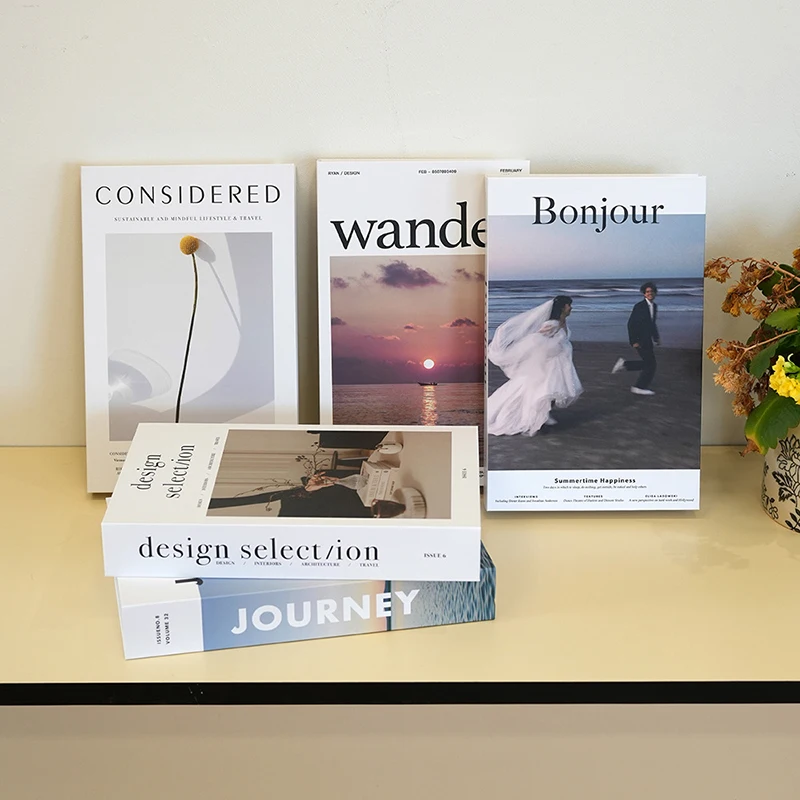 Fashion Fake Books Decoration Luxury Decorative Book Living Room Decor Simulation Book Home Decor Aesthetic Room Ornament
Fashion Fake Books Decoration Luxury Decorative Book Living Room Decor Simulation Book Home Decor Aesthetic Room Ornament