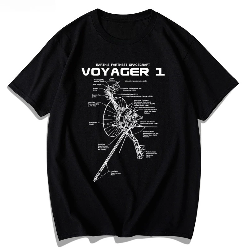 Памятная футболка Space Exploration Voyager 1, мужская и женская повседневная свободная футболка из чистого хлопка с астрономическим комфортом Вселенной
Памятная футболка Space Exploration Voyager 1, мужская и женская повседневная свободная футболка из чистого хлопка с астрономическим комфортом Вселенной
