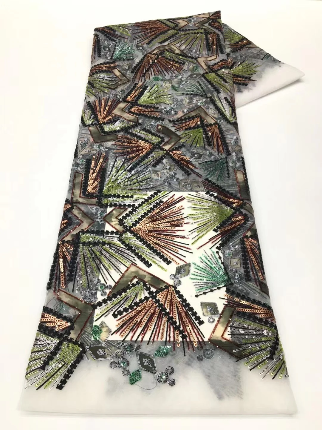 Multiple colors High Quality African Lace Fabric 2025 French Net Sequin Fabric Sewing Embroider Lace Tulle Nigeria Dress 5 Yards
Multiple colors High Quality African Lace Fabric 2025 French Net Sequin Fabric Sewing Embroider Lace Tulle Nigeria Dress 5 Yards