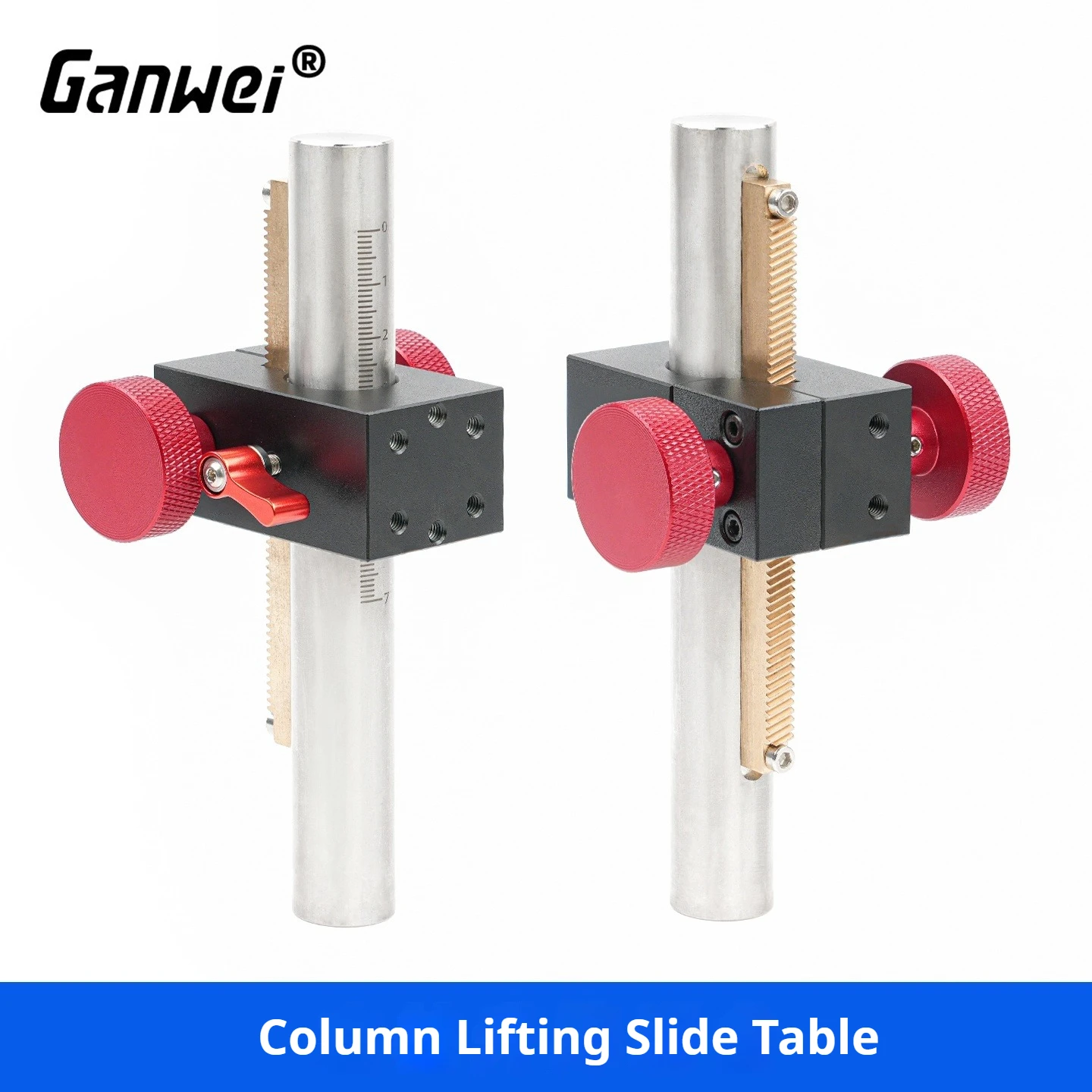 Z-axis vertical lifting and sliding table, rack-and-pinion type column platform, precision manual laboratory workbench
Z-axis vertical lifting and sliding table, rack-and-pinion type column platform, precision manual laboratory workbench