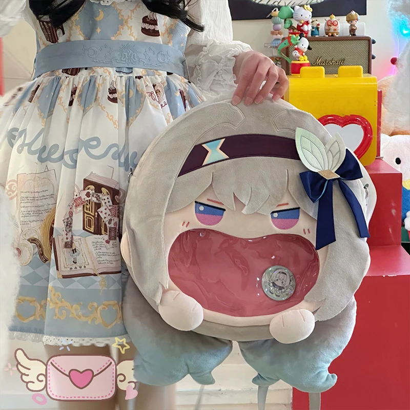 40 см плюшевый светлячок Itabag игра Honkai: Star Rail милый большой рот Itabag повседневный рюкзак сумка для косплея Doujin подарки
40 см плюшевый светлячок Itabag игра Honkai: Star Rail милый большой рот Itabag повседневный рюкзак сумка для косплея Doujin подарки