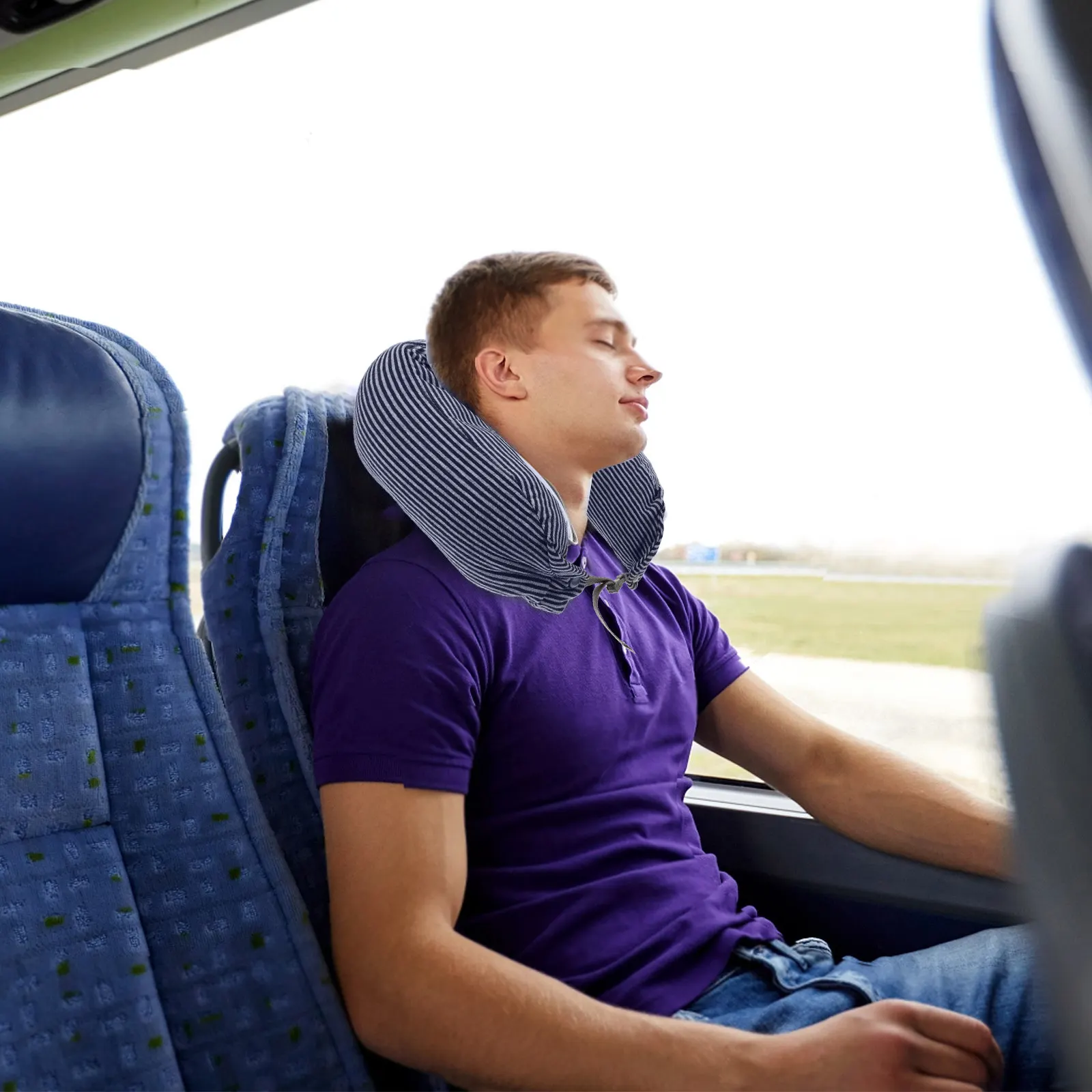 Neck Pillow Soft U Shaped Travel Pillow Slow Rebound Comfortable Ergonomic Design for Airplane Car Office Sleeping Neck Support
Neck Pillow Soft U Shaped Travel Pillow Slow Rebound Comfortable Ergonomic Design for Airplane Car Office Sleeping Neck Support