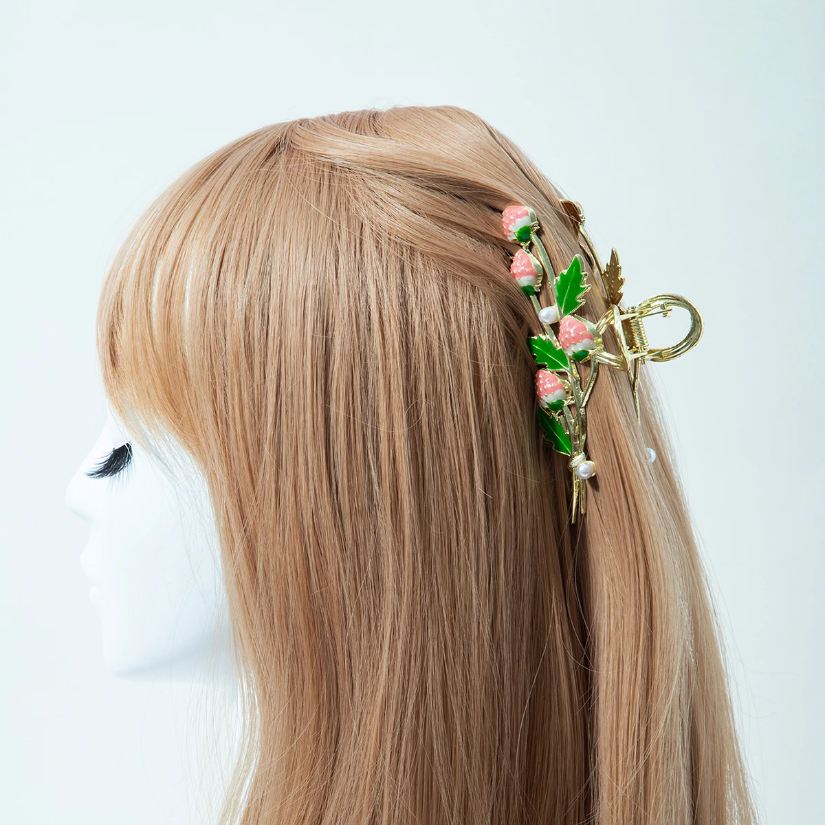 Strawberry Hair Claw Clips Cute Metal Hair Clip Strong Non Slip Hold Hair Jaw Clips Pink or Red Hair Accessories For Women Girls
Strawberry Hair Claw Clips Cute Metal Hair Clip Strong Non Slip Hold Hair Jaw Clips Pink or Red Hair Accessories For Women Girls