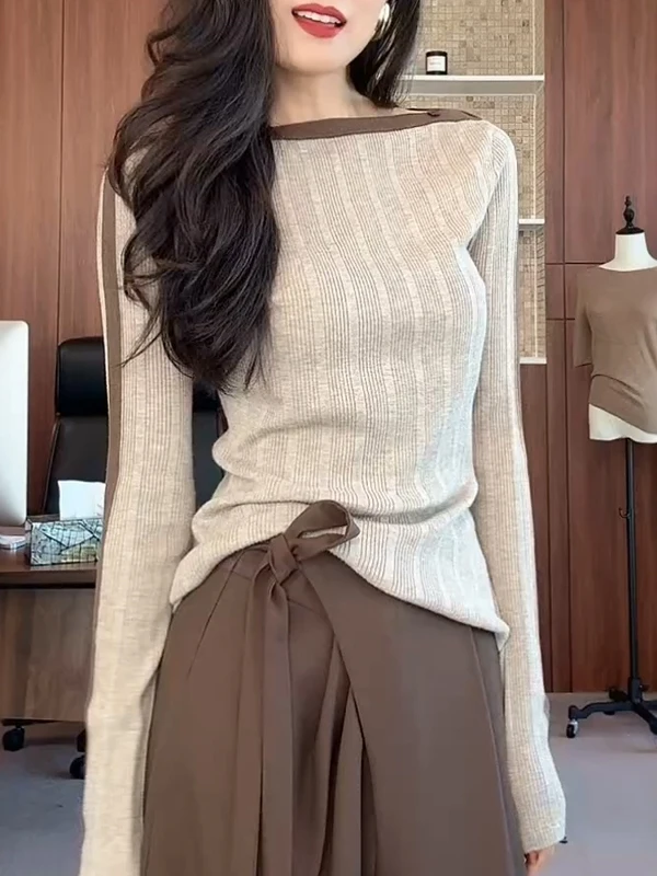 Высококачественная цветная трикотажная основа irt plus Size Ele для похудения, внутренняя одежда, длинный топ на одно плечо для женщин
Высококачественная цветная трикотажная основа irt plus Size Ele для похудения, внутренняя одежда, длинный топ на одно плечо для женщин