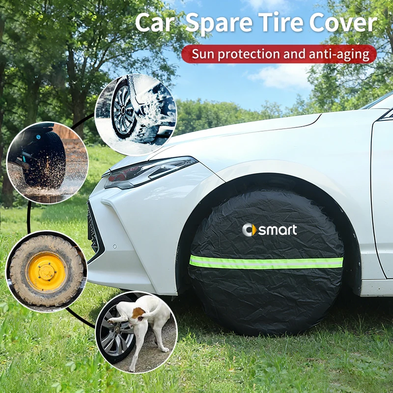 4PCS Taffeta Car Tire Covers Waterproof Dustproof Storage Bags Set For Smart Fortwo 451 450 453 Forfour EQ Cabrio Crossblade
4PCS Taffeta Car Tire Covers Waterproof Dustproof Storage Bags Set For Smart Fortwo 451 450 453 Forfour EQ Cabrio Crossblade