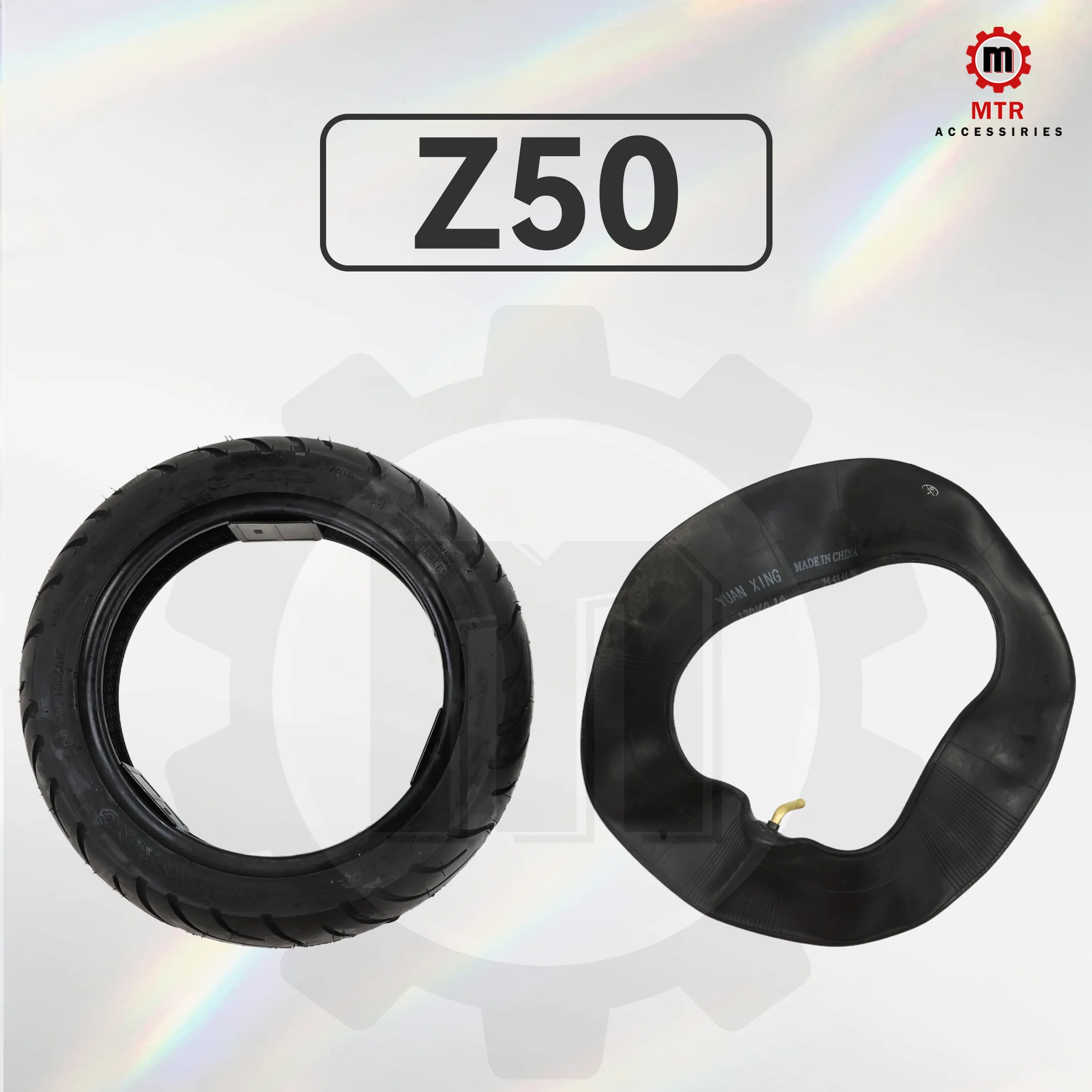 130/60-10 Tire Z50 Tyre with Inner Tube for 10 Inch Wheel Monkey Z50 Parts Motor Tyre for Z50 Monkey Motorcycles
130/60-10 Tire Z50 Tyre with Inner Tube for 10 Inch Wheel Monkey Z50 Parts Motor Tyre for Z50 Monkey Motorcycles