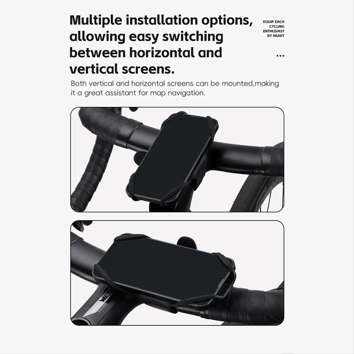 【BUYERS】4-6.7 Inch Bicycle Motorcycle Mobile Phone Holder Bracket Silicone Support Silicone Pull Type for All Phone Stand Grey
【BUYERS】4-6.7 Inch Bicycle Motorcycle Mobile Phone Holder Bracket Silicone Support Silicone Pull Type for All Phone Stand Grey