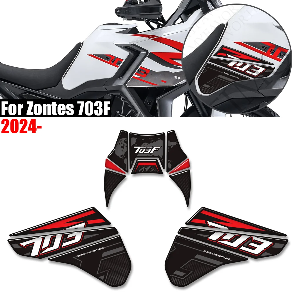 For Zontes ZT703-F ZT-703F ZT 703F 703 F Adventure Bike Tank Pad TankPad Cap Grips Gas Fuel Knee 3D Stickers Decals Protector
For Zontes ZT703-F ZT-703F ZT 703F 703 F Adventure Bike Tank Pad TankPad Cap Grips Gas Fuel Knee 3D Stickers Decals Protector