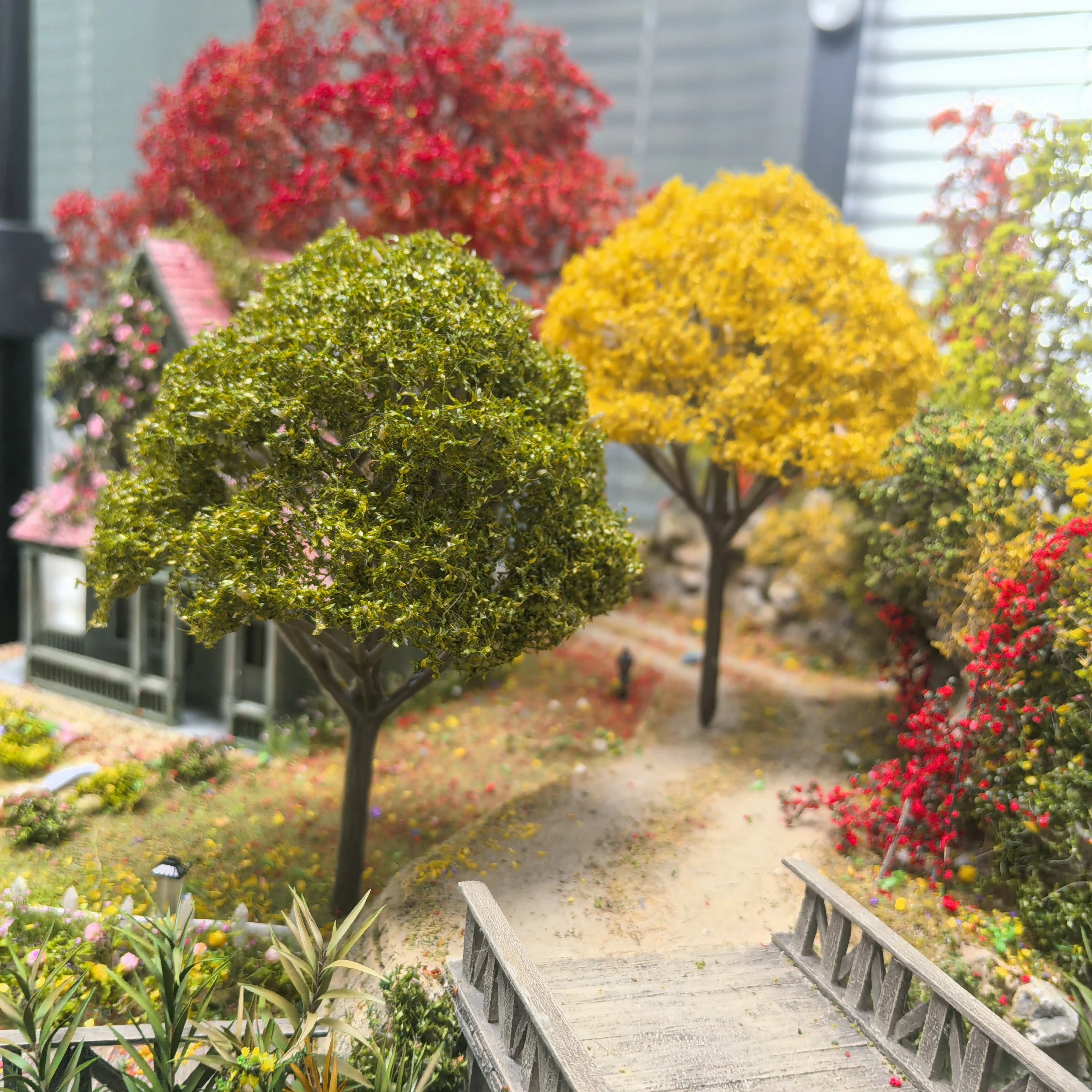 2Pcs 10cm/14.5cm Model Trees Scenery Miniature Trees for Dioramas Train Railroad Architecture Model Building DIY Crafts
2Pcs 10cm/14.5cm Model Trees Scenery Miniature Trees for Dioramas Train Railroad Architecture Model Building DIY Crafts