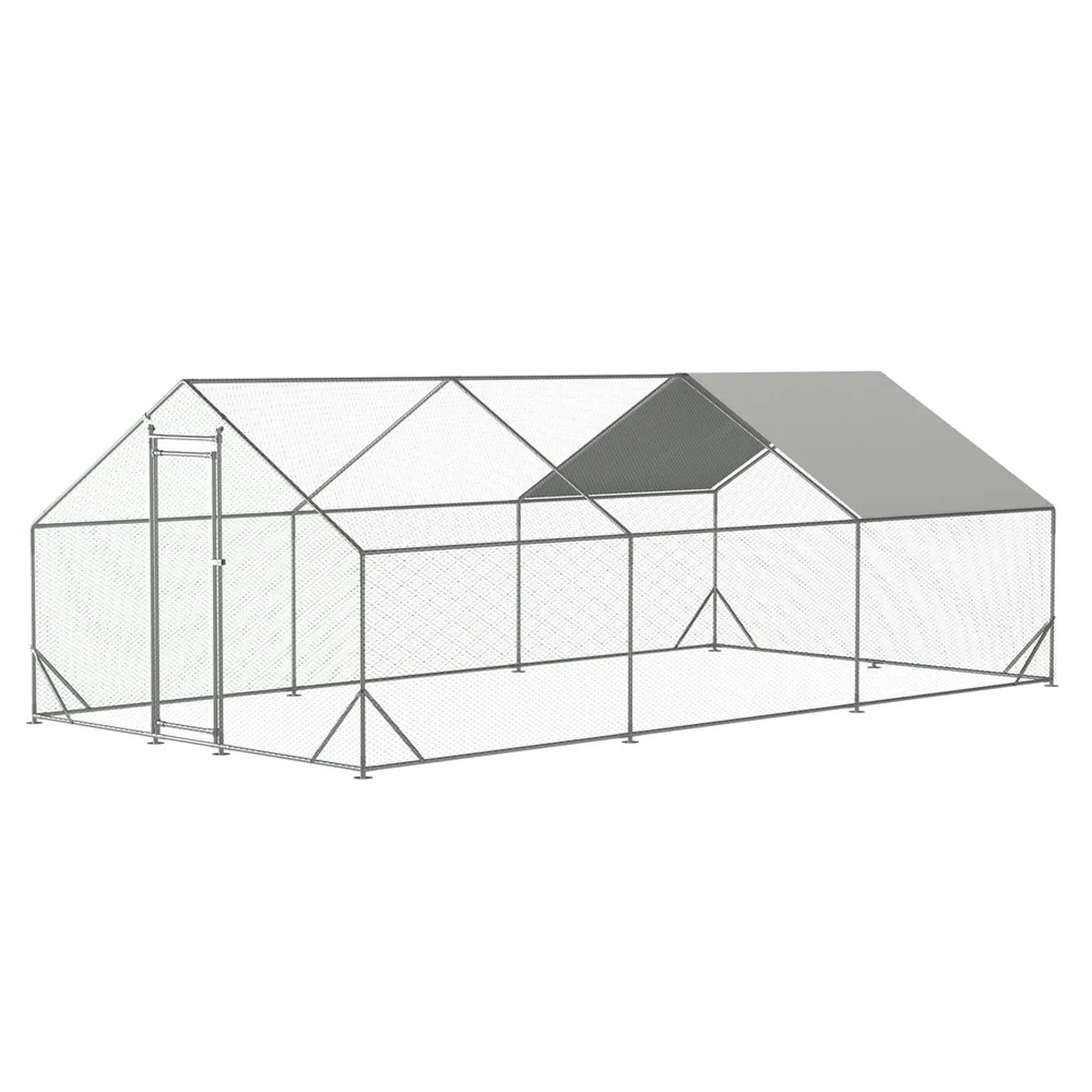 Large Pens Hutches Metal Chicken Coop Galvanized Wire Cage Waterproof Cover for Chickens and Quail
Large Pens Hutches Metal Chicken Coop Galvanized Wire Cage Waterproof Cover for Chickens and Quail