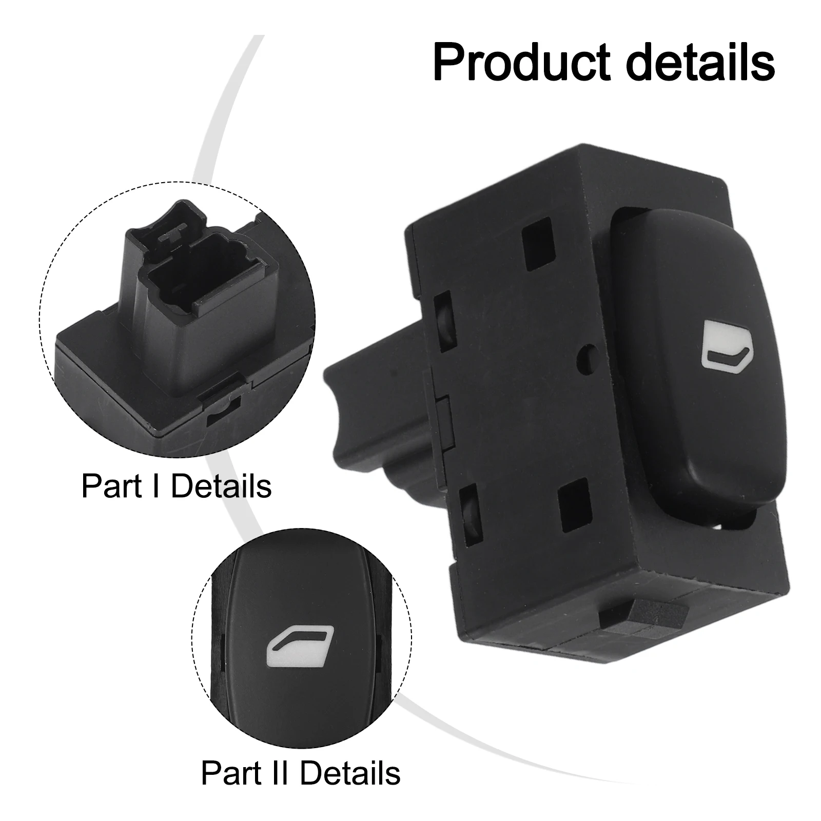 Automotive Replacement Window Control Switch for For 307 3A/C 3E Break 3B CC 3H SW and For 407 with OEM Numbers
Automotive Replacement Window Control Switch for For 307 3A/C 3E Break 3B CC 3H SW and For 407 with OEM Numbers