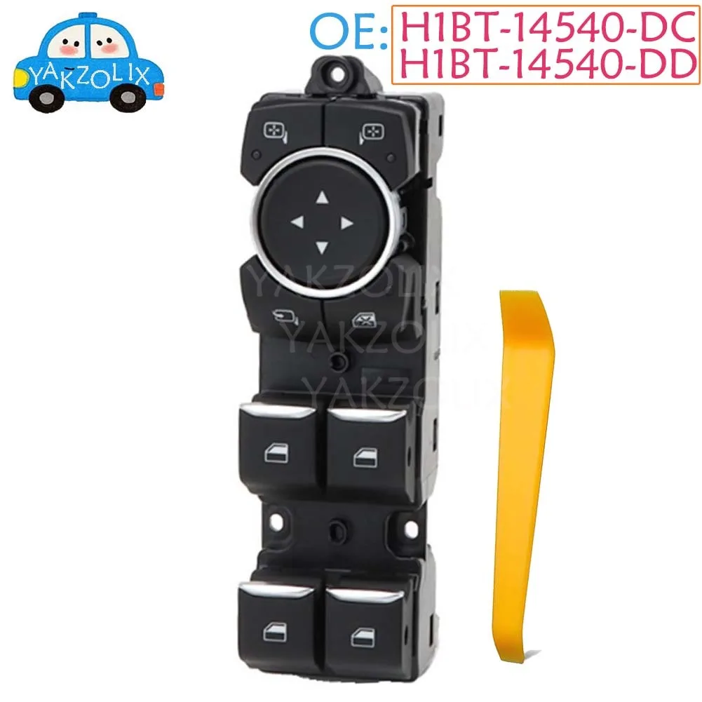 For Ford FIESTA FOCUS Master Driver Side Electric Power Window Switch Lifter Control Regulator Button H1BT14540DC H1BT14540DD
For Ford FIESTA FOCUS Master Driver Side Electric Power Window Switch Lifter Control Regulator Button H1BT14540DC H1BT14540DD