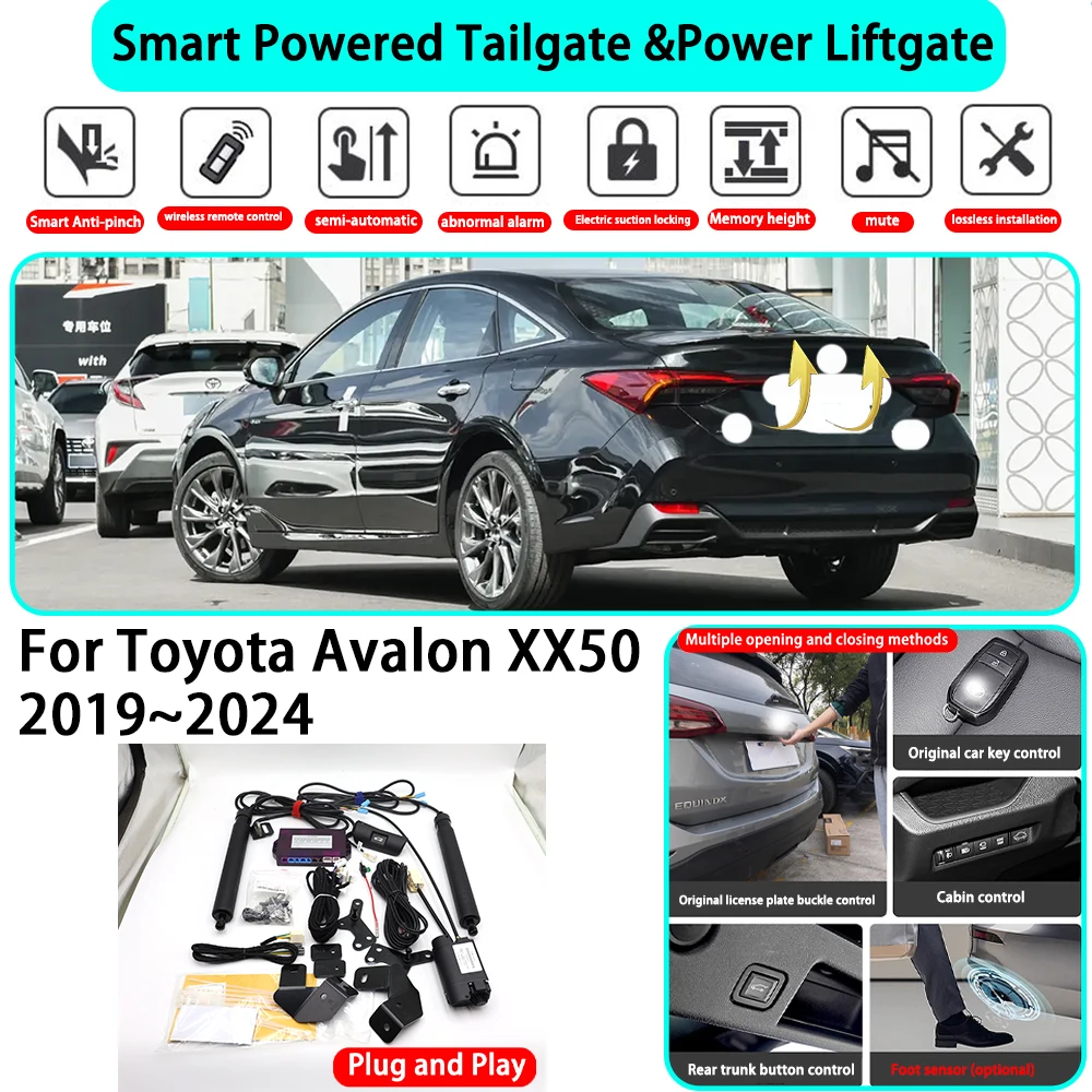 for Toyota Avalon XX50 2019~2024 OEM Smart Automatic Powered Tailgate Electric Power Tailgate Lift Kit Key Close
for Toyota Avalon XX50 2019~2024 OEM Smart Automatic Powered Tailgate Electric Power Tailgate Lift Kit Key Close