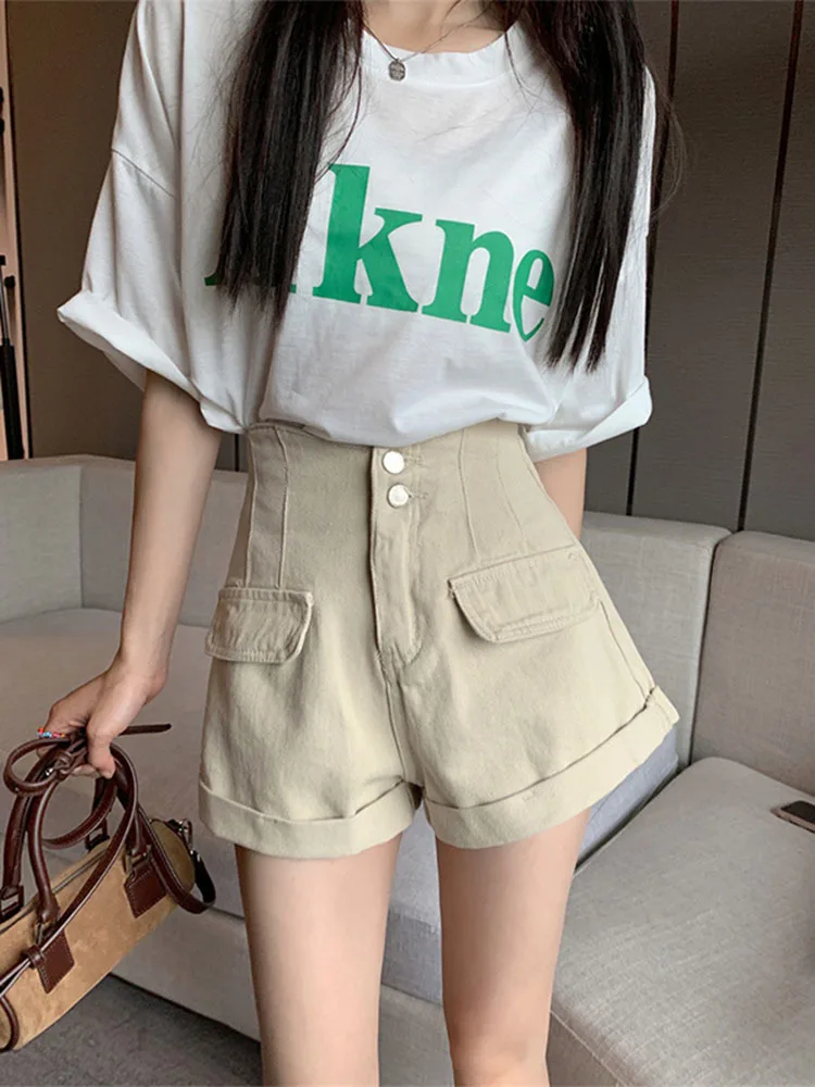 Vintage Cargo Jeans Women Streetwear Demin Shorts Y2k Hippie Summer Korean Fashion High Waist Pants Casual Aesthetic
Vintage Cargo Jeans Women Streetwear Demin Shorts Y2k Hippie Summer Korean Fashion High Waist Pants Casual Aesthetic