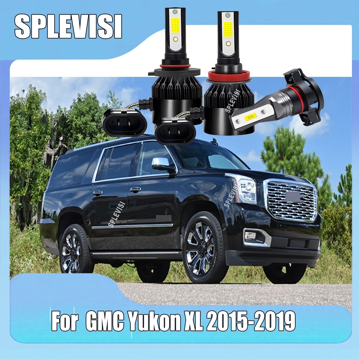 LED Headlight High Low Beam Fog 9005 H11 H16 Superior Illumination Upgraded For GMC Yukon XL 2015 2016 2017 2018 2019
LED Headlight High Low Beam Fog 9005 H11 H16 Superior Illumination Upgraded For GMC Yukon XL 2015 2016 2017 2018 2019