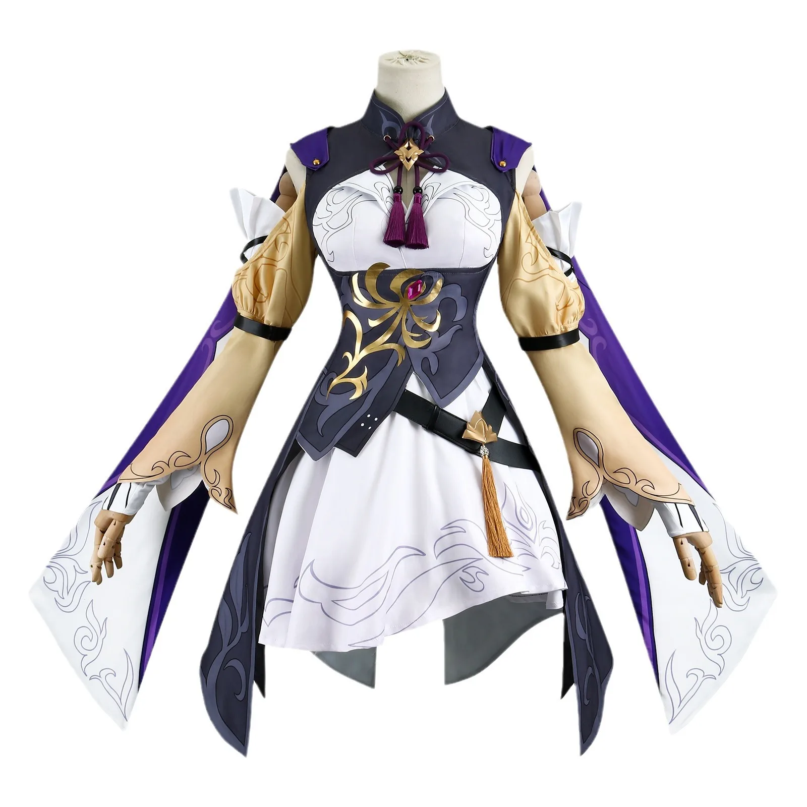 Honkai character Sushang cosplay purple dress Cosplay Costume adult with waist neckpiece
Honkai character Sushang cosplay purple dress Cosplay Costume adult with waist neckpiece