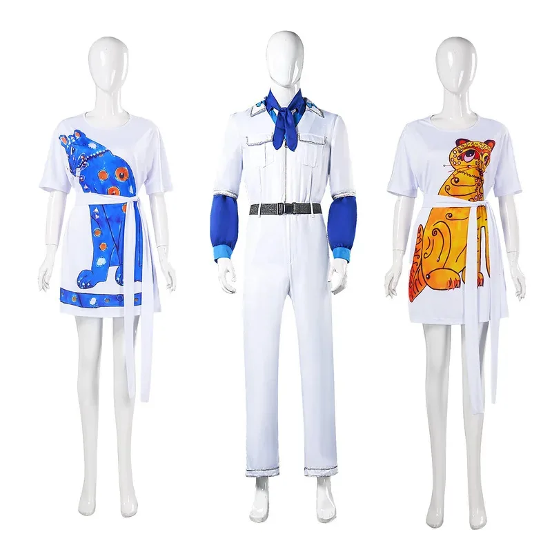 Band Benny Aba Cosplay Costume Overall Jumpsuit Halloween Carnival Cosplay Abba Benny Customized Clothes
Band Benny Aba Cosplay Costume Overall Jumpsuit Halloween Carnival Cosplay Abba Benny Customized Clothes