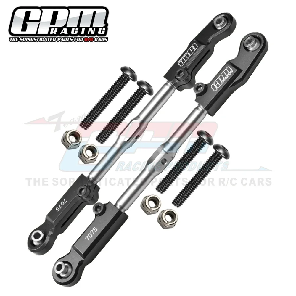 GPM for ARRMA 1/7 FIRETEAM BIG ROCK 1/8 Kraton NOTORIOUS Outcast TALION EXB 6S Metal Rear Upper Arm Tie Rod AR330221 AR330230
GPM for ARRMA 1/7 FIRETEAM BIG ROCK 1/8 Kraton NOTORIOUS Outcast TALION EXB 6S Metal Rear Upper Arm Tie Rod AR330221 AR330230