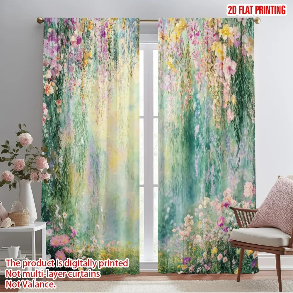 2pcs,2D plane printing Pattern Curtains Enchanted Garden Versatile Fabric (without rod) Outdoor Decorations Ldeal for Bedroom,
2pcs,2D plane printing Pattern Curtains Enchanted Garden Versatile Fabric (without rod) Outdoor Decorations Ldeal for Bedroom,