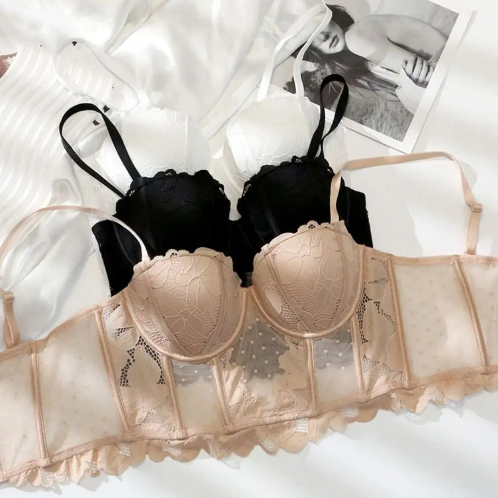 Mesh Dot Lace Flower Camisole Transparent Sleeveless Lace Corset Suspender Vest Sweet Slim Crop Tops Spring Summer
Mesh Dot Lace Flower Camisole Transparent Sleeveless Lace Corset Suspender Vest Sweet Slim Crop Tops Spring Summer