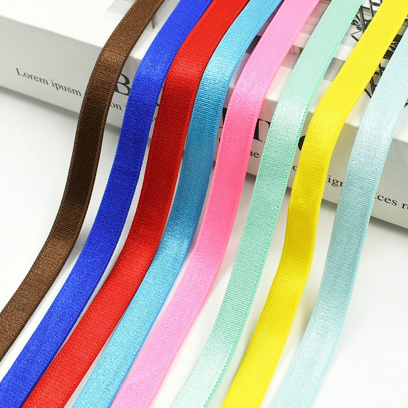 5/10/20Meters 10mm Colored Elastic Band for Underwear Shoulder Rubber Bands Stretch Webbing Tapes DIY Clothes Sewing Accessories
5/10/20Meters 10mm Colored Elastic Band for Underwear Shoulder Rubber Bands Stretch Webbing Tapes DIY Clothes Sewing Accessories