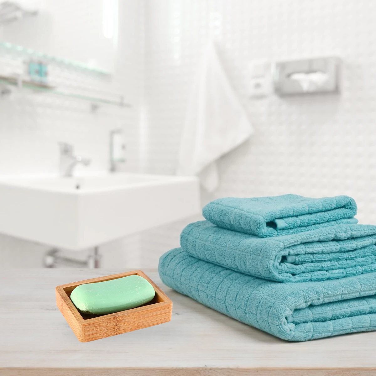 Bamboo Holder Wood Tray Box Drying Tools Container Placing Rack Clear Texture Better Draining Design Keep Clean Easily Washed
Bamboo Holder Wood Tray Box Drying Tools Container Placing Rack Clear Texture Better Draining Design Keep Clean Easily Washed