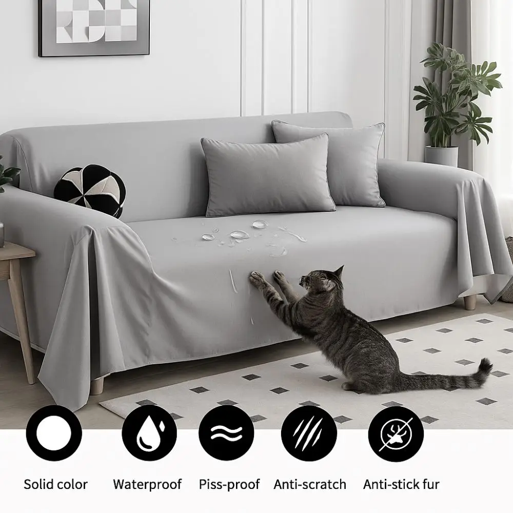 Waterproof Waterproof Sofa Cover Non-slip Anti Cat Scratch Armchair Protector All-Season Multi-Functional Fabric Sofa Towel Home
Waterproof Waterproof Sofa Cover Non-slip Anti Cat Scratch Armchair Protector All-Season Multi-Functional Fabric Sofa Towel Home