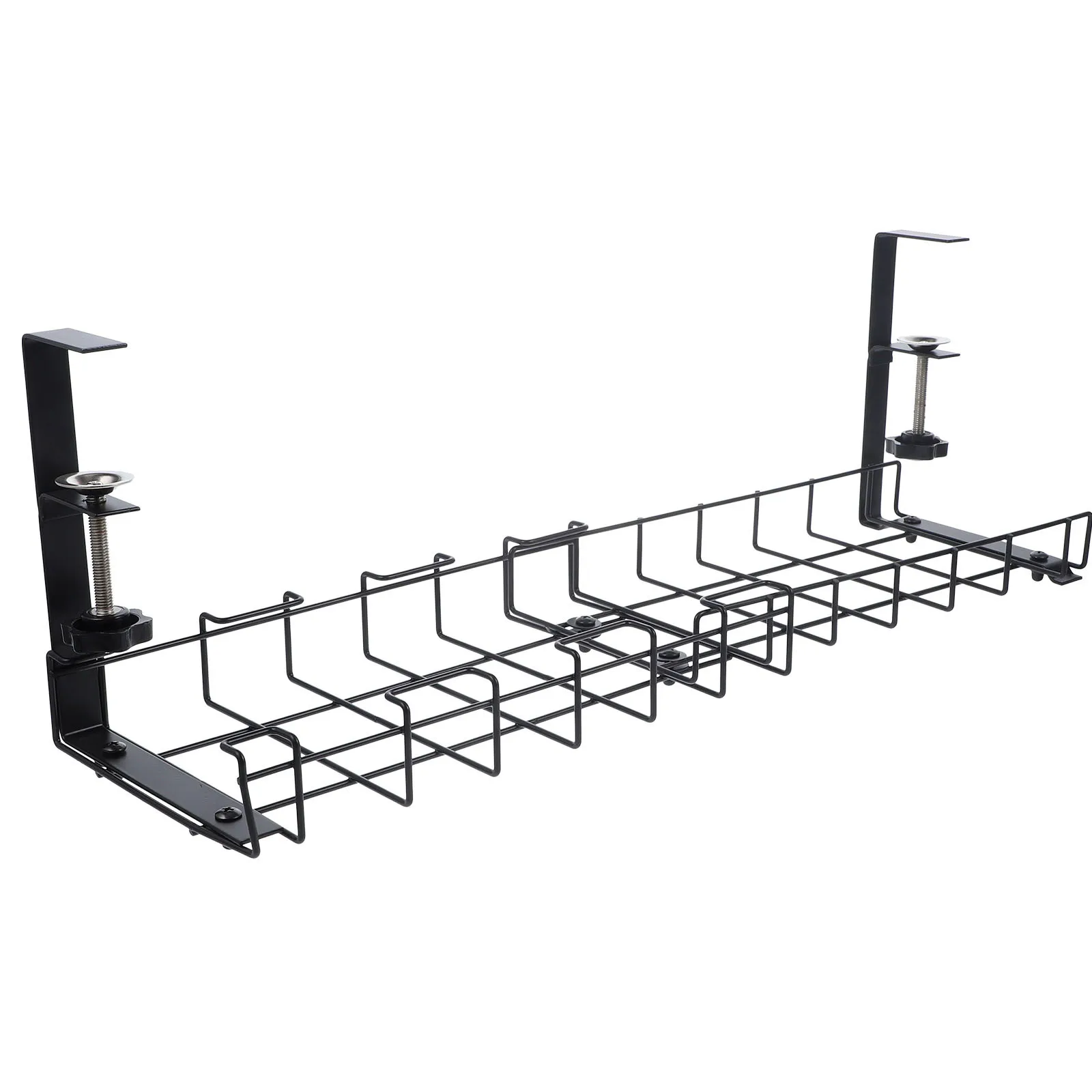 Under Desk Cable Management Tray Premium Carbon Steel Strong Durable Rack Large Size Desk Wire Organizer Cord Holder Mount
Under Desk Cable Management Tray Premium Carbon Steel Strong Durable Rack Large Size Desk Wire Organizer Cord Holder Mount
